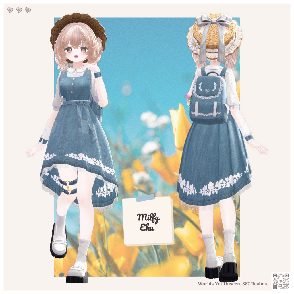 《SALE》🌼Bluette〖14アバター対応〗🌼