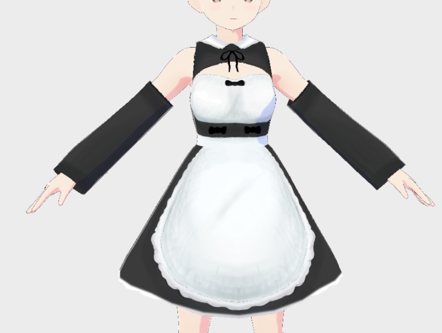 VRoid Studio Maid Outfit