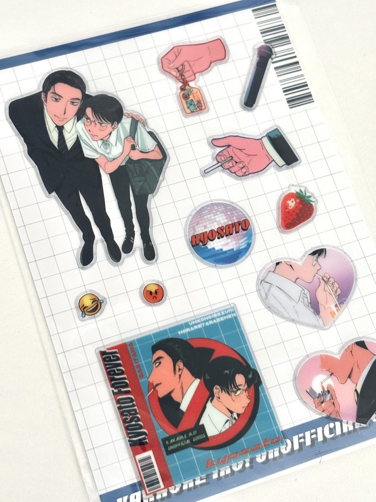 狂聡クリアシール