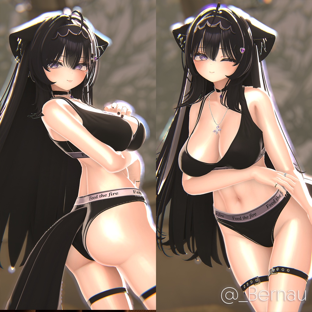 【VRChat】PinkPineapple Skin for liltoon - 自分をもっとセクシーに見せるためのツヤ肌素材