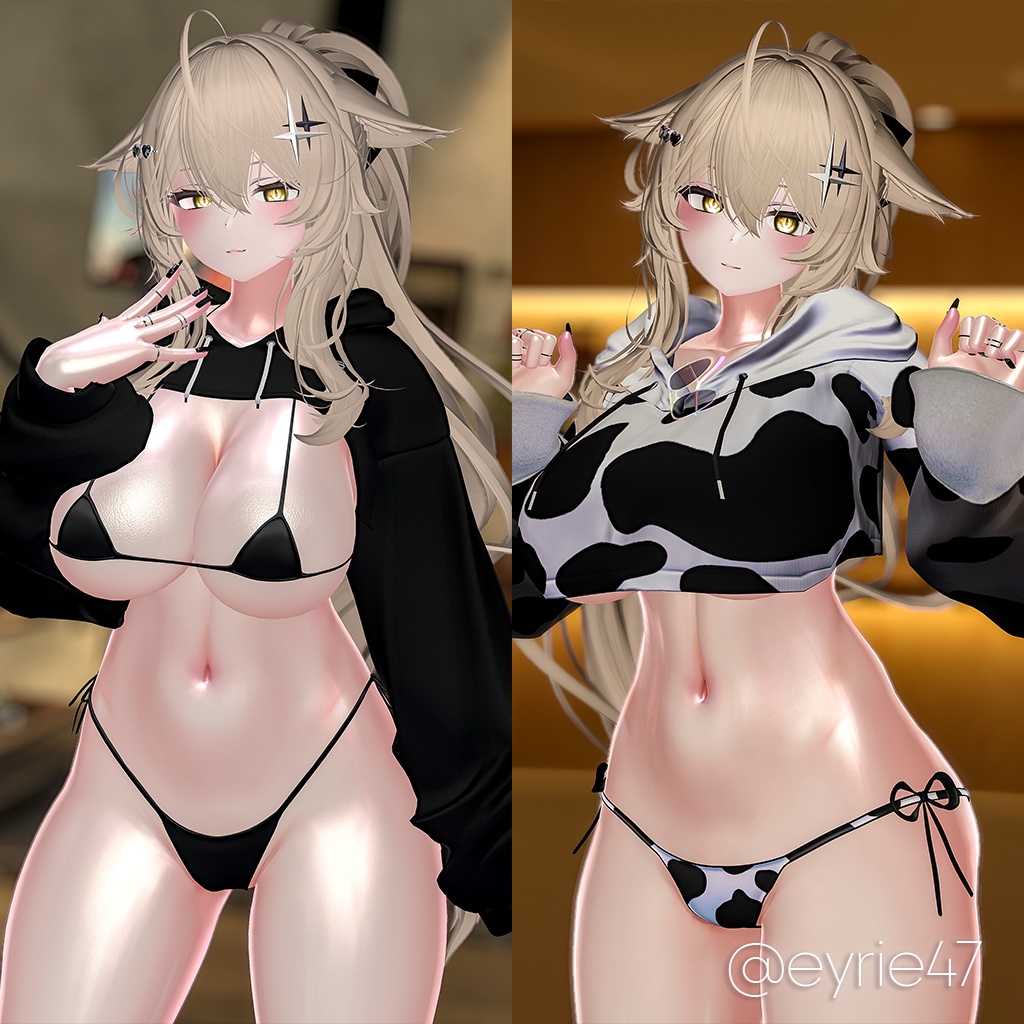 【VRChat】PinkPineapple Skin for liltoon - 自分をもっとセクシーに見せるためのツヤ肌素材