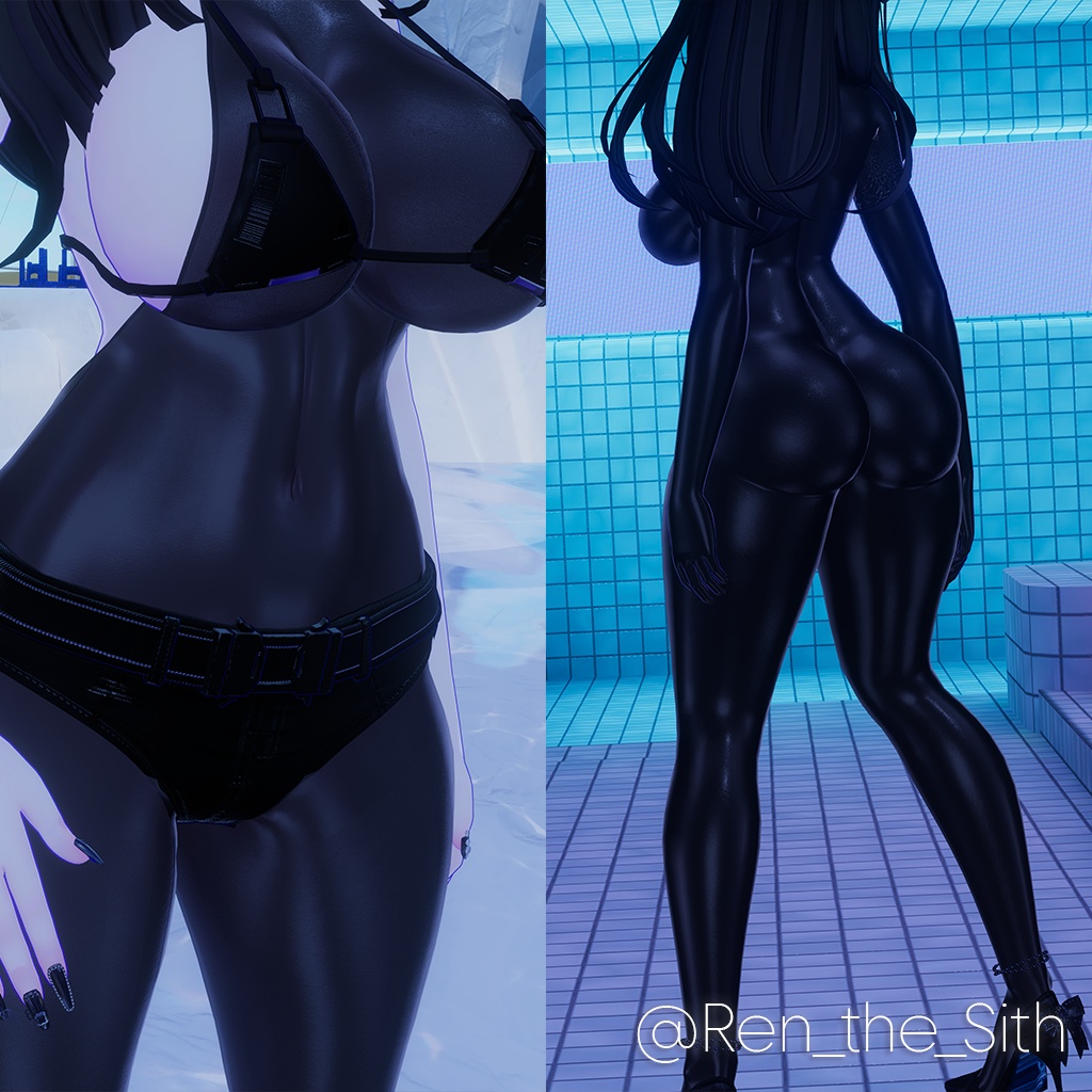 【VRChat】HStocking liltoon Material - ストッキングが好きな方へ