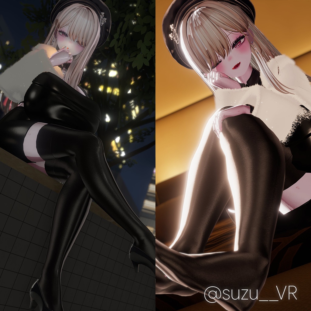 【VRChat】HStocking liltoon Material - ストッキングが好きな方へ