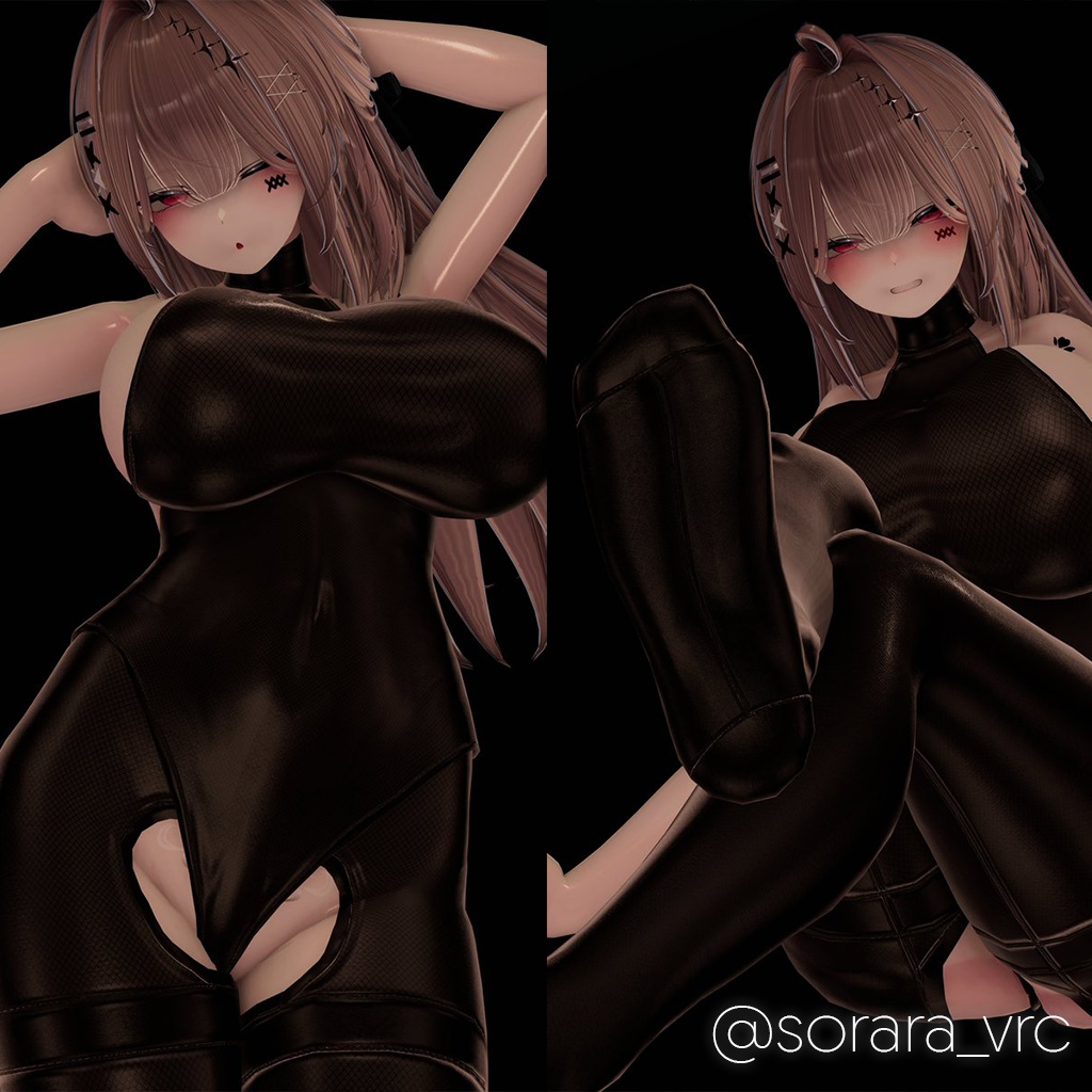 【VRChat】HStocking liltoon Material - ストッキングが好きな方へ