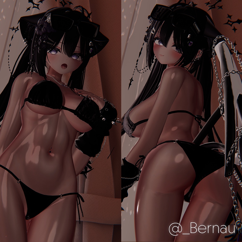 【VRChat】 SexyPINK Skin for liltoon - セクシー&ツヤツヤ肌素材でさらにHに♡