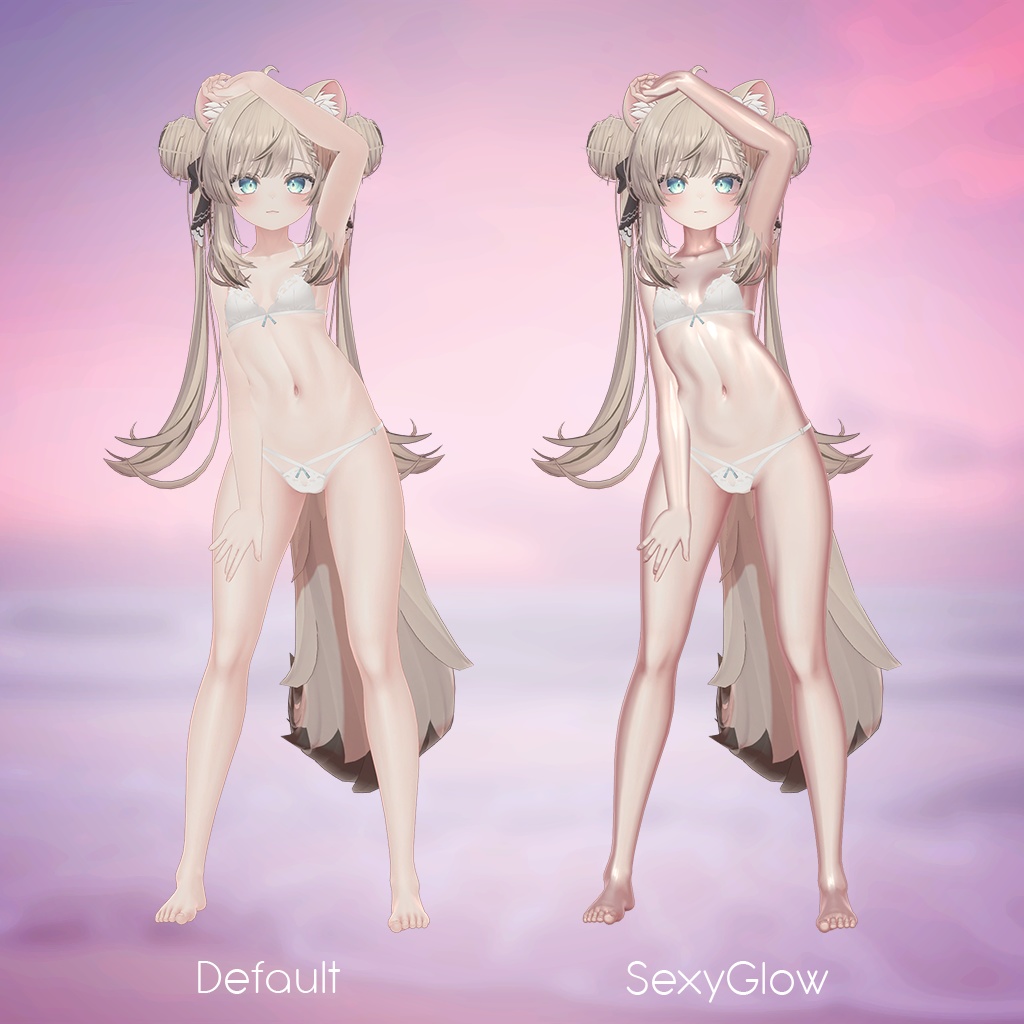 【VRChat】 SexyGLOW Skin for liltoon - エロな艶肌でHな雰囲気に
