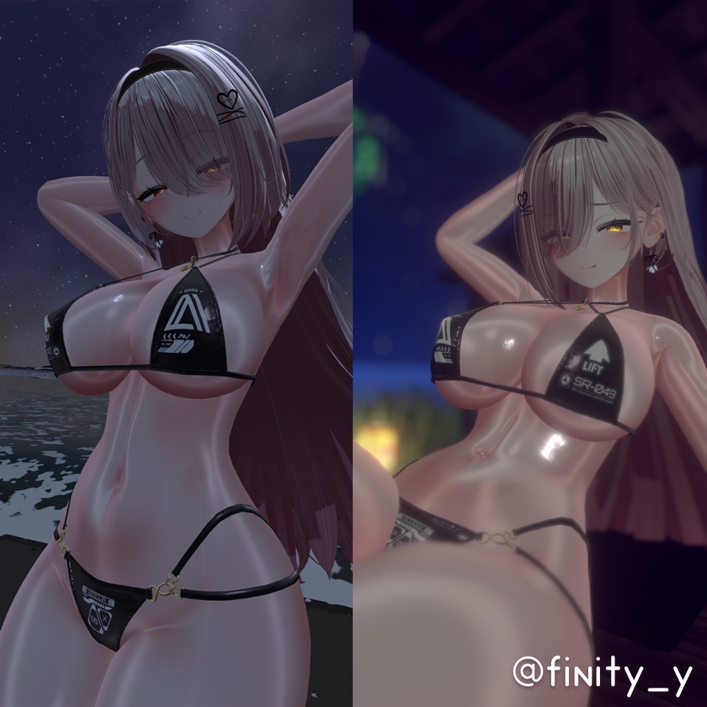 【VRChat】 SexyGLOW Skin for liltoon - エロな艶肌でHな雰囲気に
