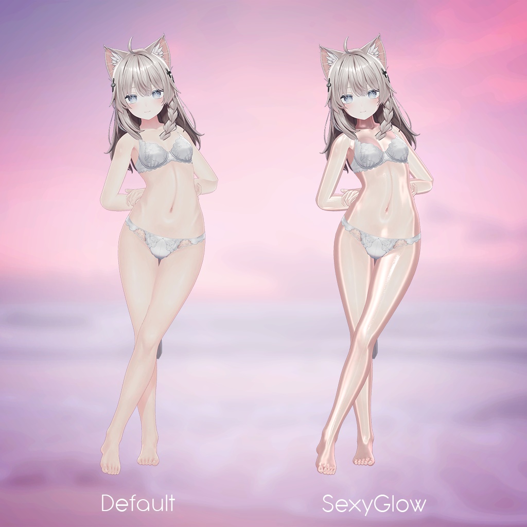 【VRChat】 SexyGLOW Skin for liltoon - エロな艶肌でHな雰囲気に