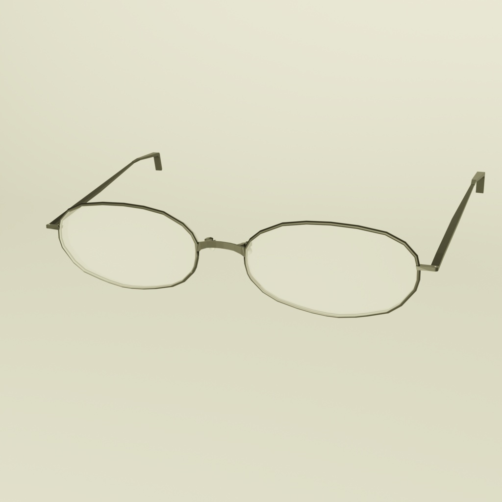 度が高めのメガネ