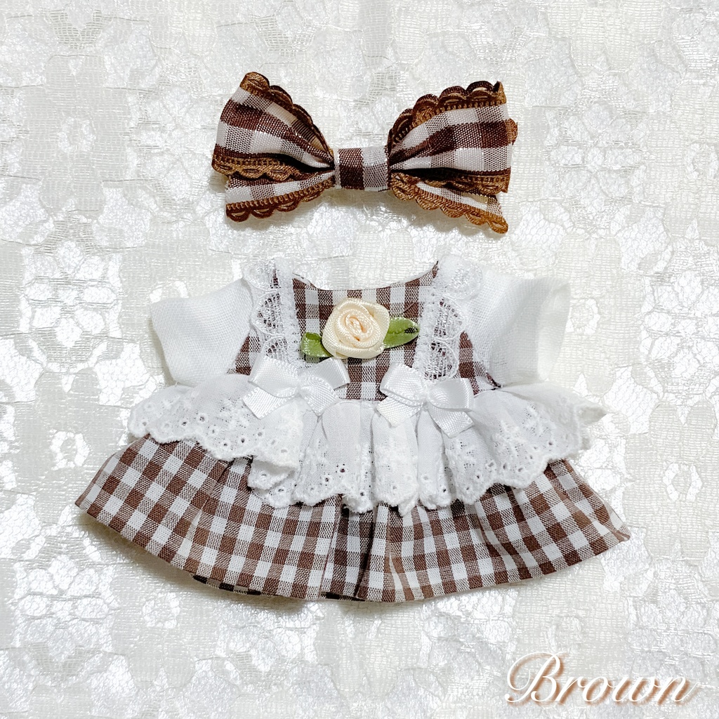 ギンガムチェックワンピース