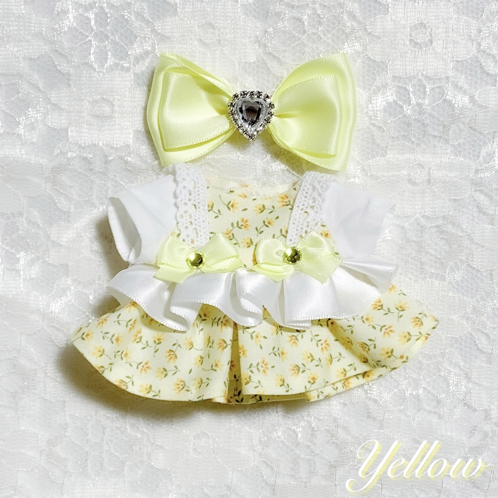 花柄ワンピース