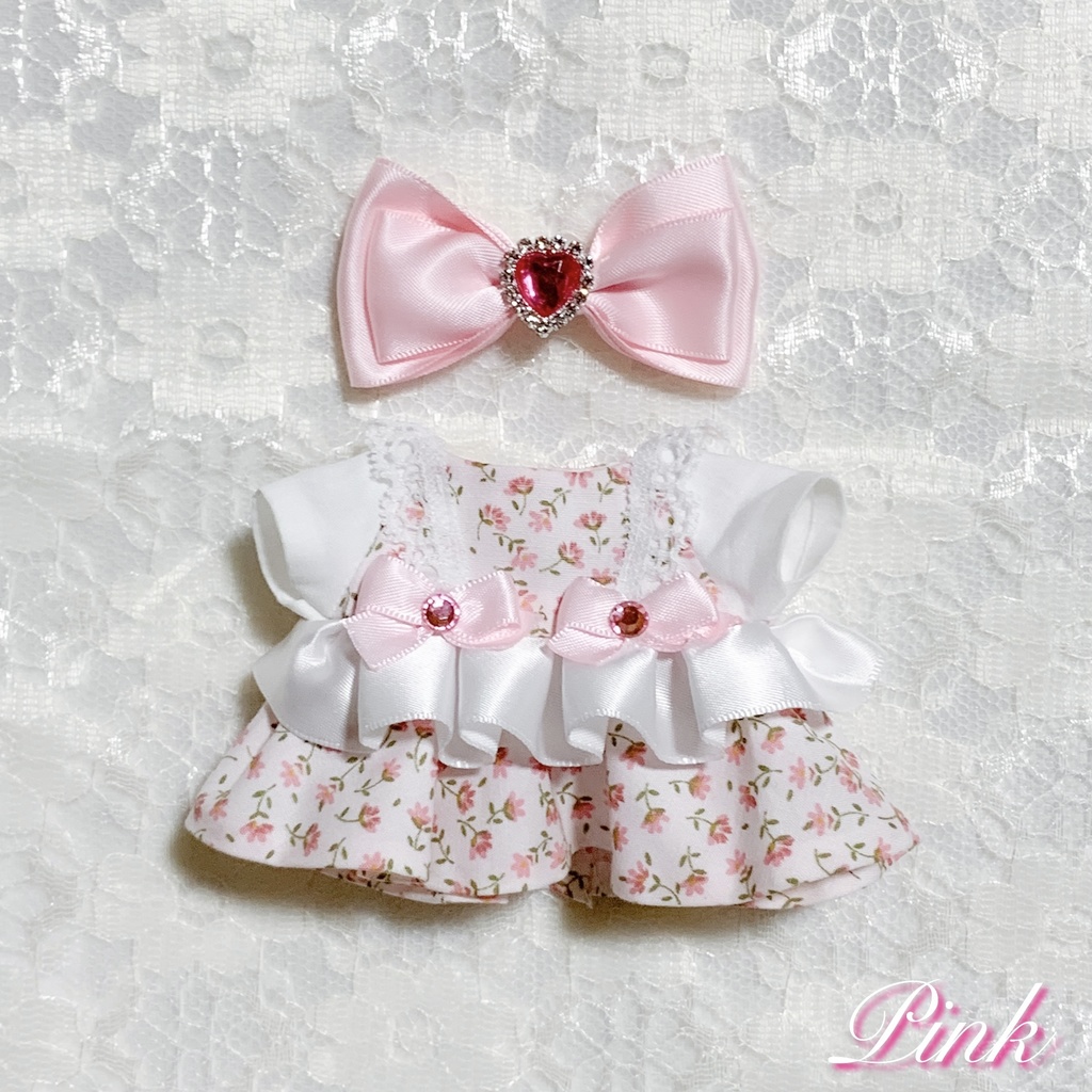 花柄ワンピース