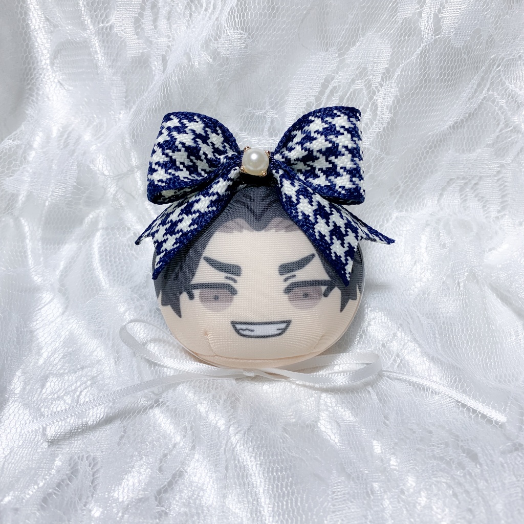 ヘッドリボン(千鳥柄)
