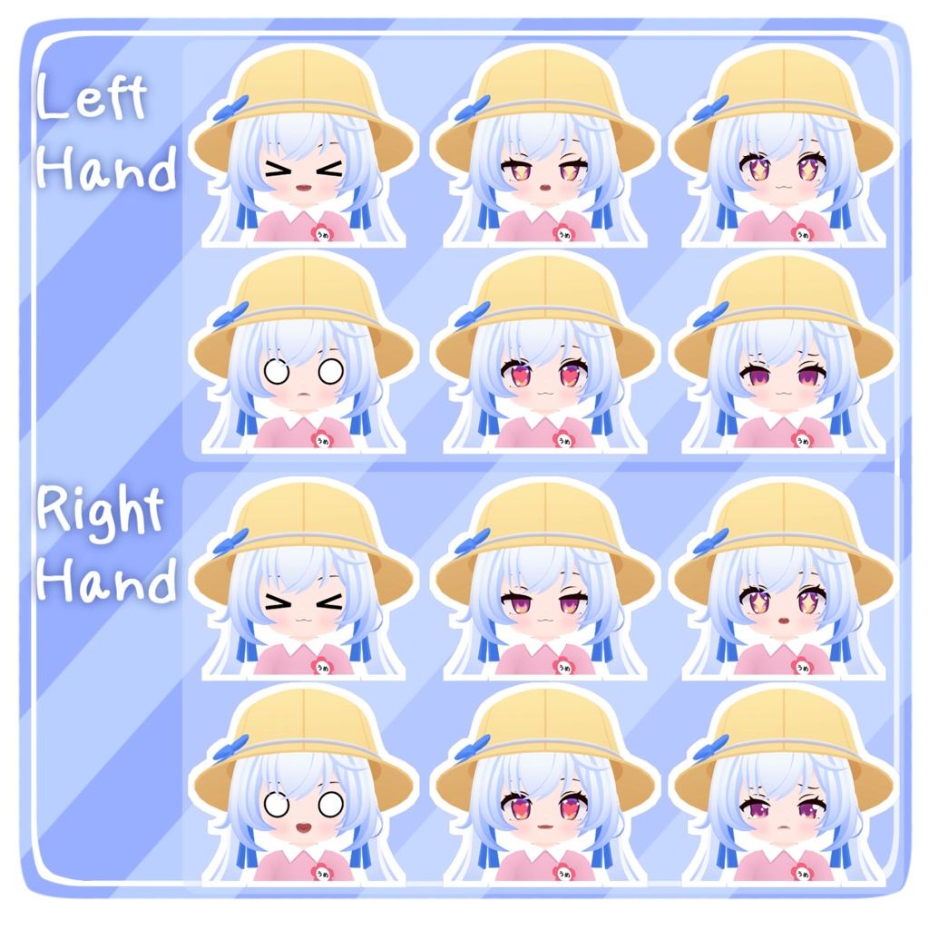 オリジナル3Dモデル「うめ」-Ume-