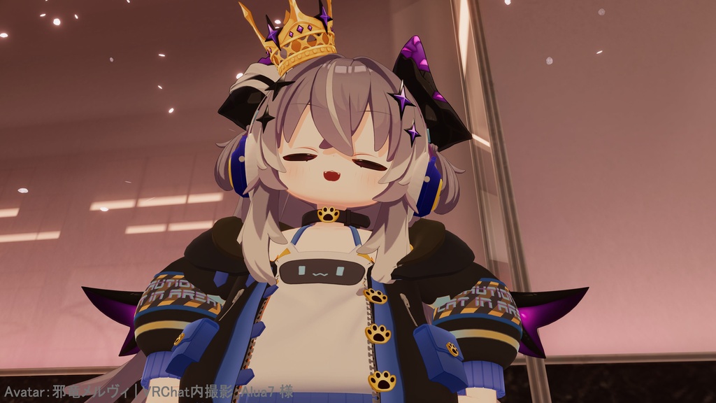 CattoTech | Outfit & Hair set | 【VRChat向け衣装・髪型】【複数アバター対応】