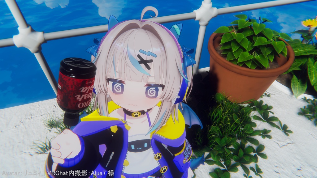 CattoTech | Outfit & Hair set | 【VRChat向け衣装・髪型】【複数アバター対応】