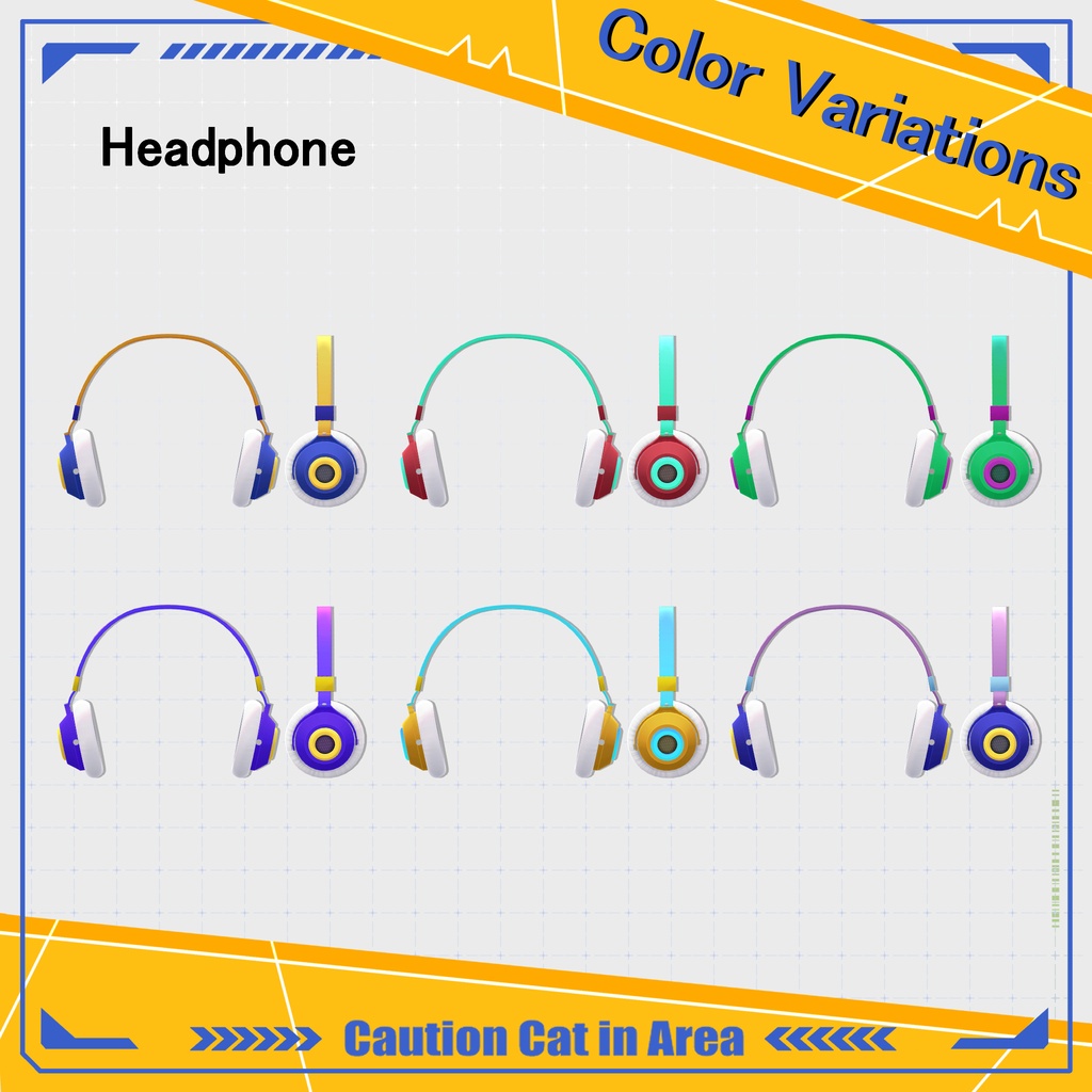 CattoTech | Outfit & Hair set | 【VRChat向け衣装・髪型】【複数アバター対応】