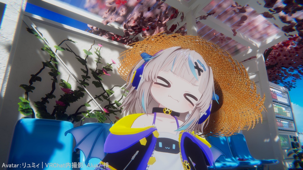 CattoTech | Outfit & Hair set | 【VRChat向け衣装・髪型】【複数アバター対応】