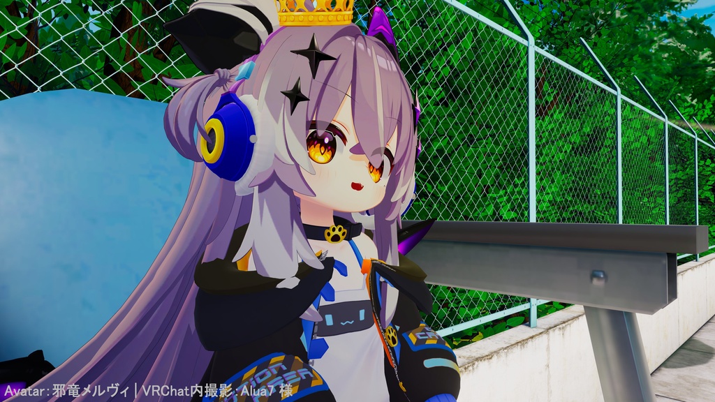 CattoTech | Outfit & Hair set | 【VRChat向け衣装・髪型】【複数アバター対応】
