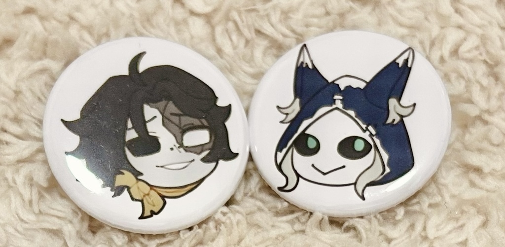 初期フルゴ＆初期イタカ ミニ缶バッジセット