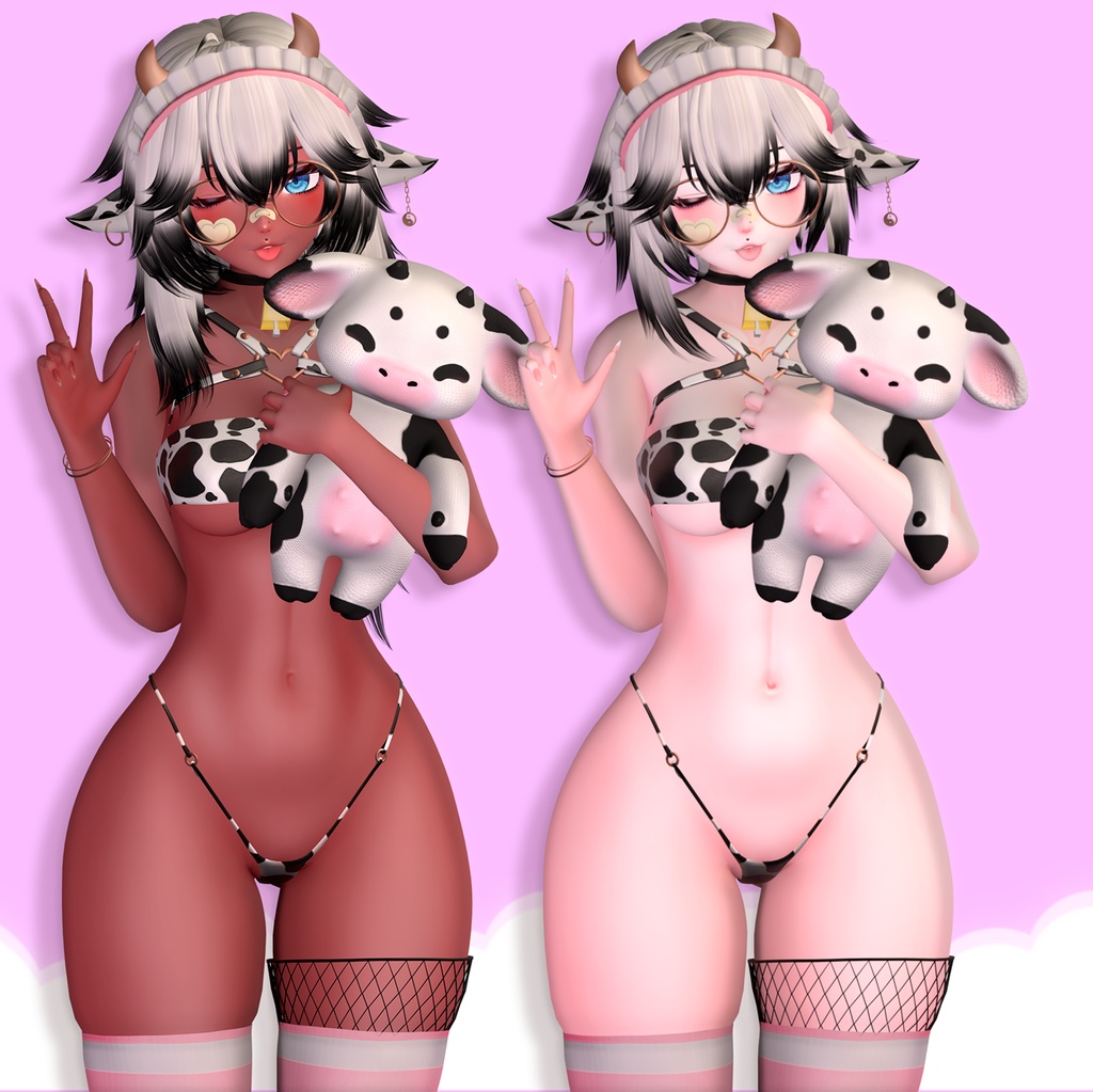 Mika Lovely Milk (VRC 3D Model)
