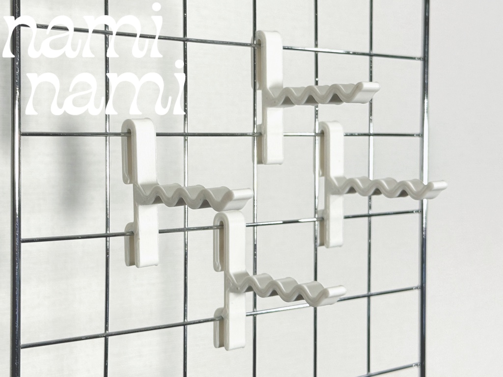 『なみなみ』ワイヤーネット用フック