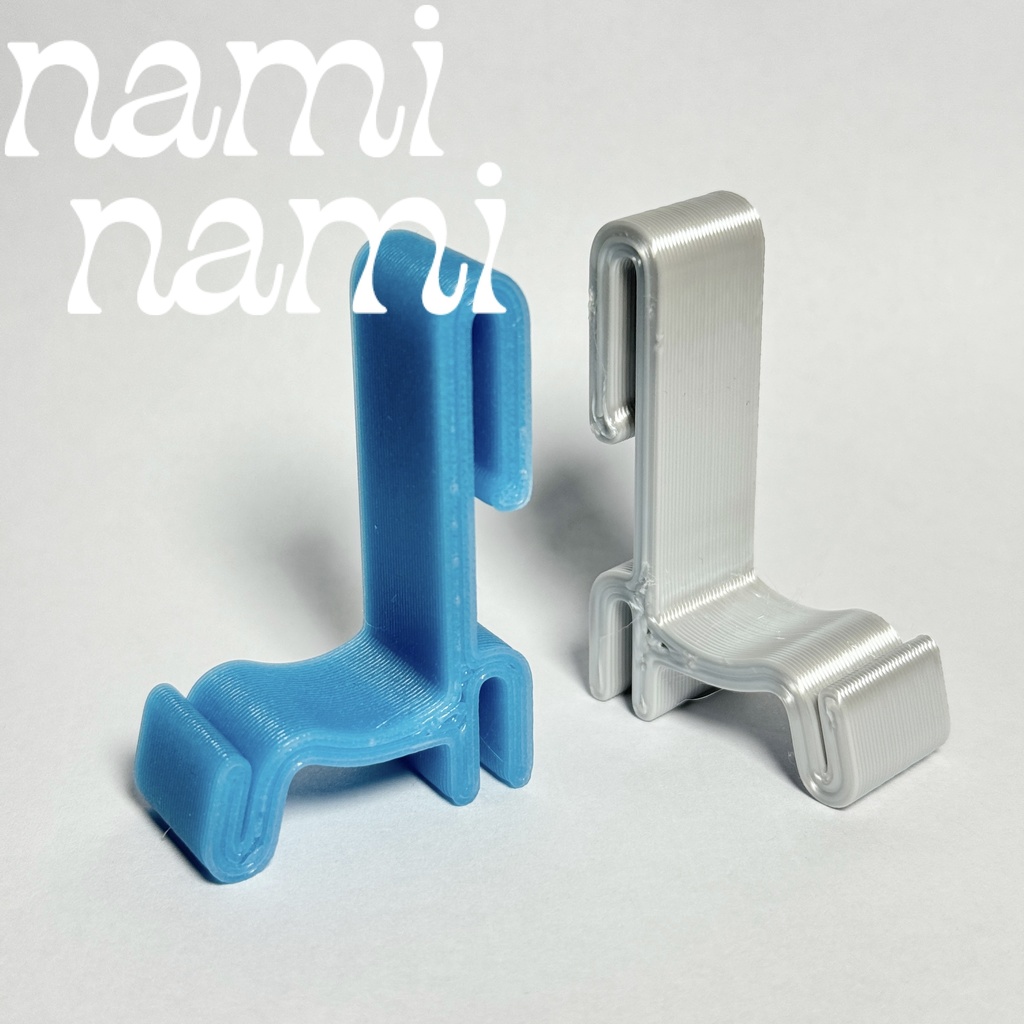 『なみなみ』ワイヤーネット用カードスタンド 4個セット