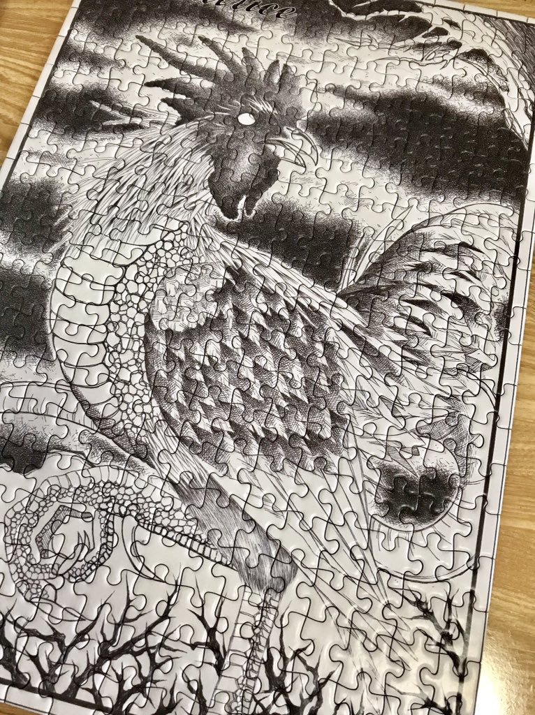 コカトリス/モノクロ