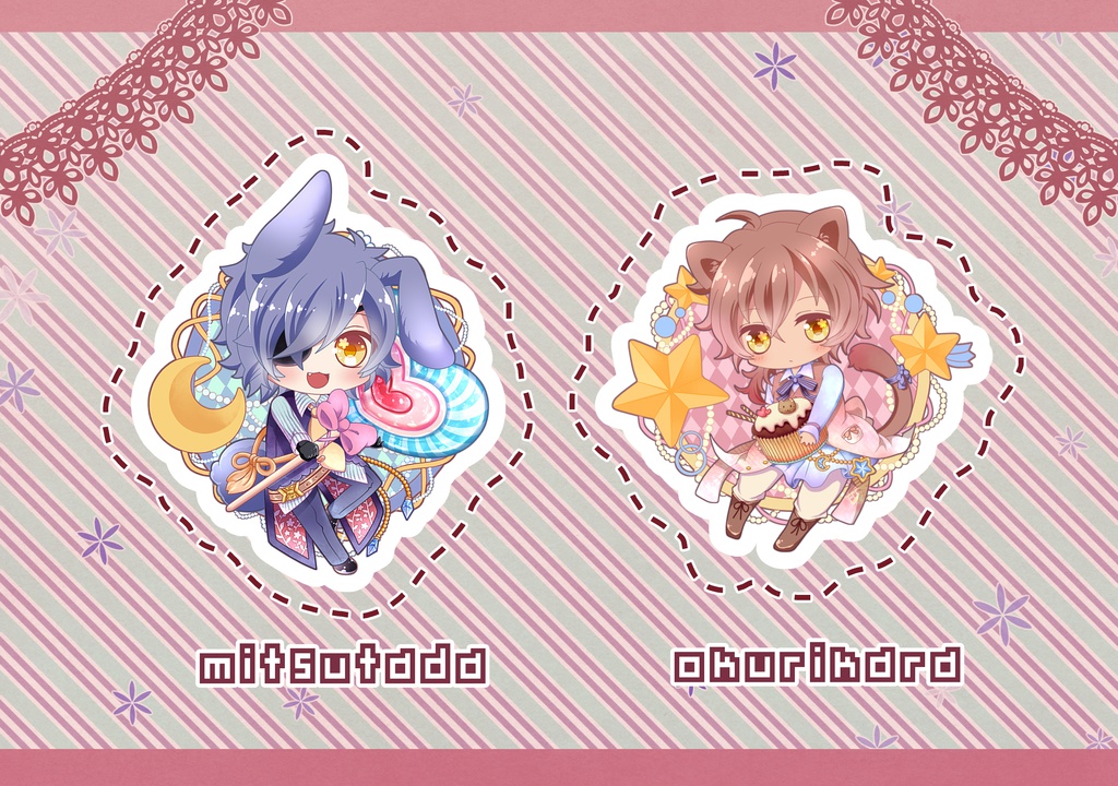 スイーツアクリルキーホルダー