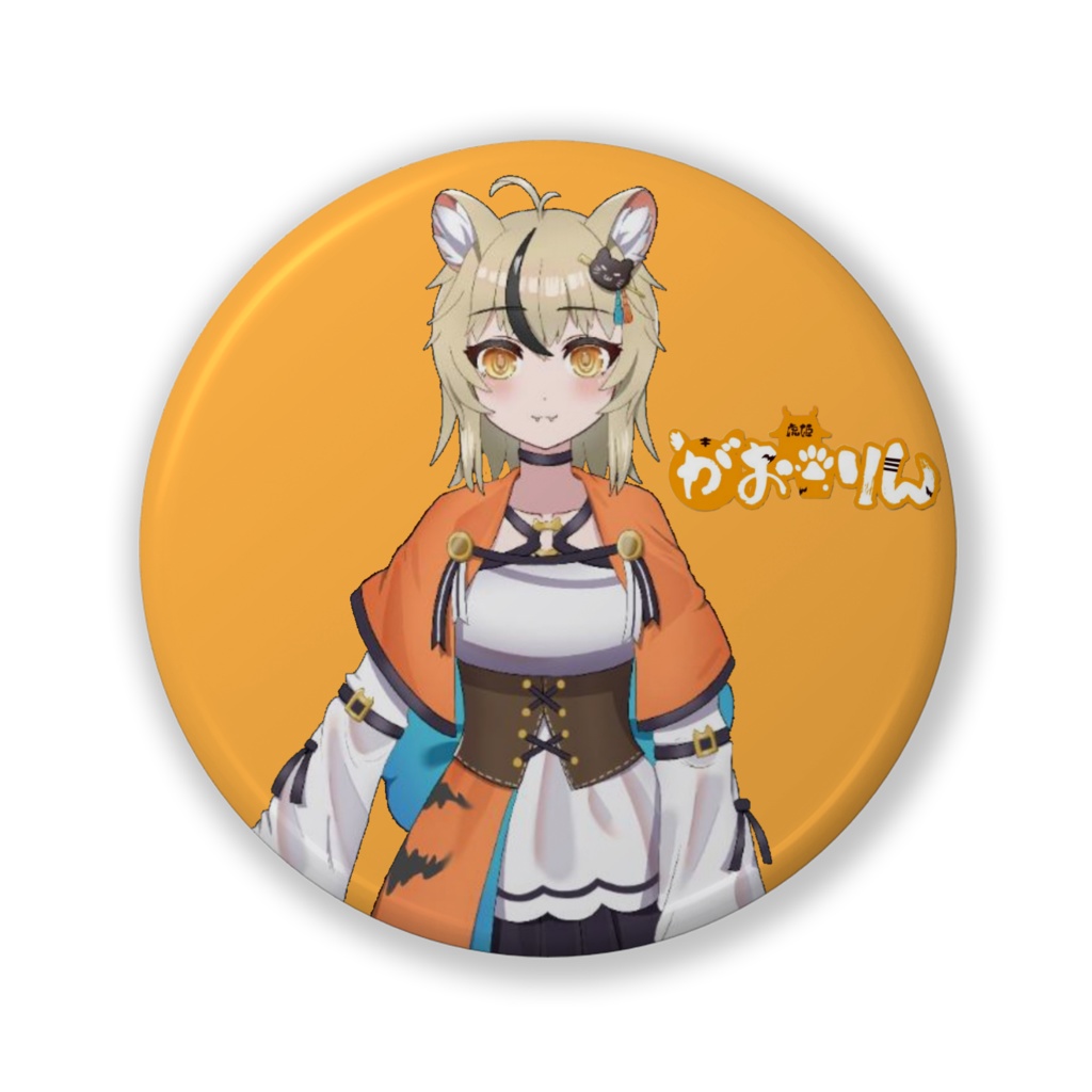 がおりん　缶バッジ