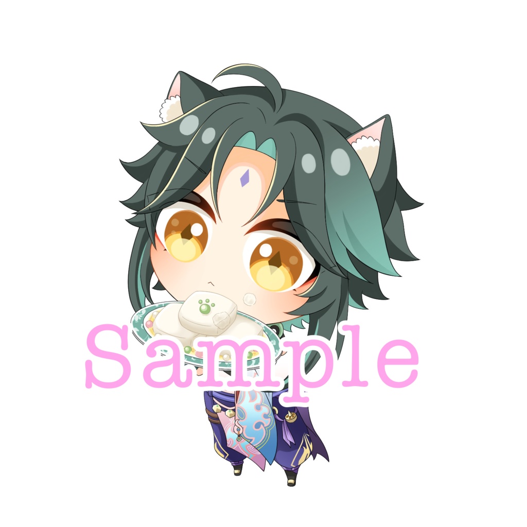 ミニ猫魈さんアクスタ