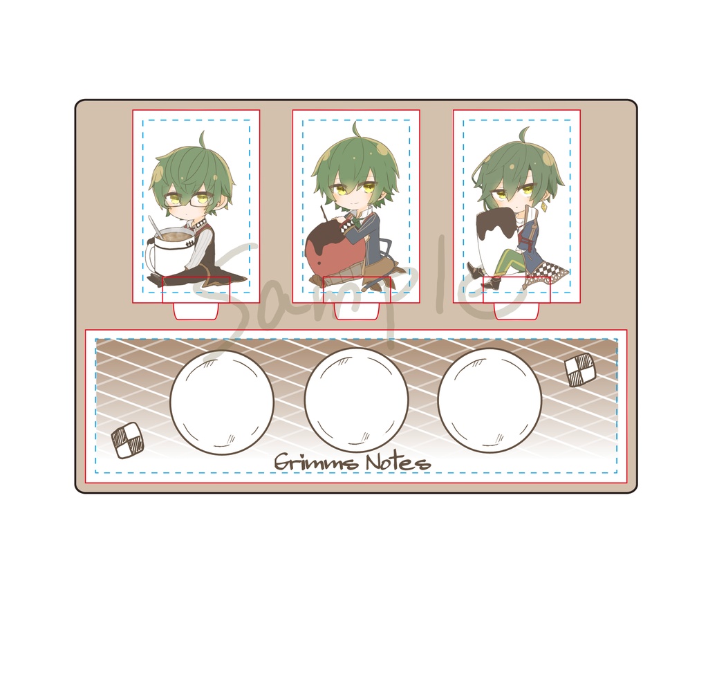 【期間限定】グリム兄弟Sweet【アクリルジオラマ】