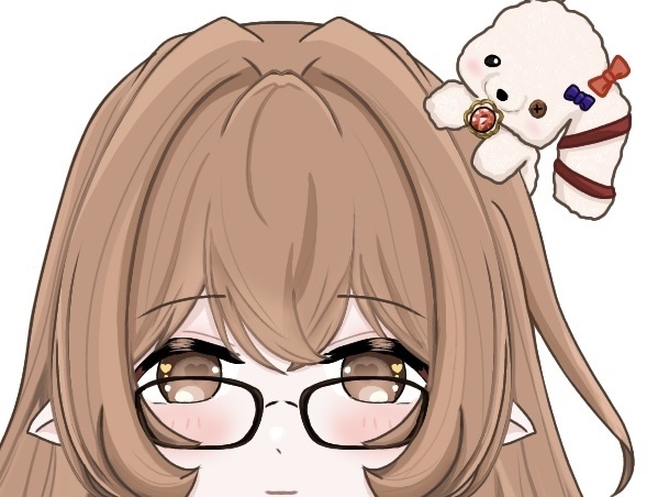 立ち絵 ぬいぐるみを持った女の子
