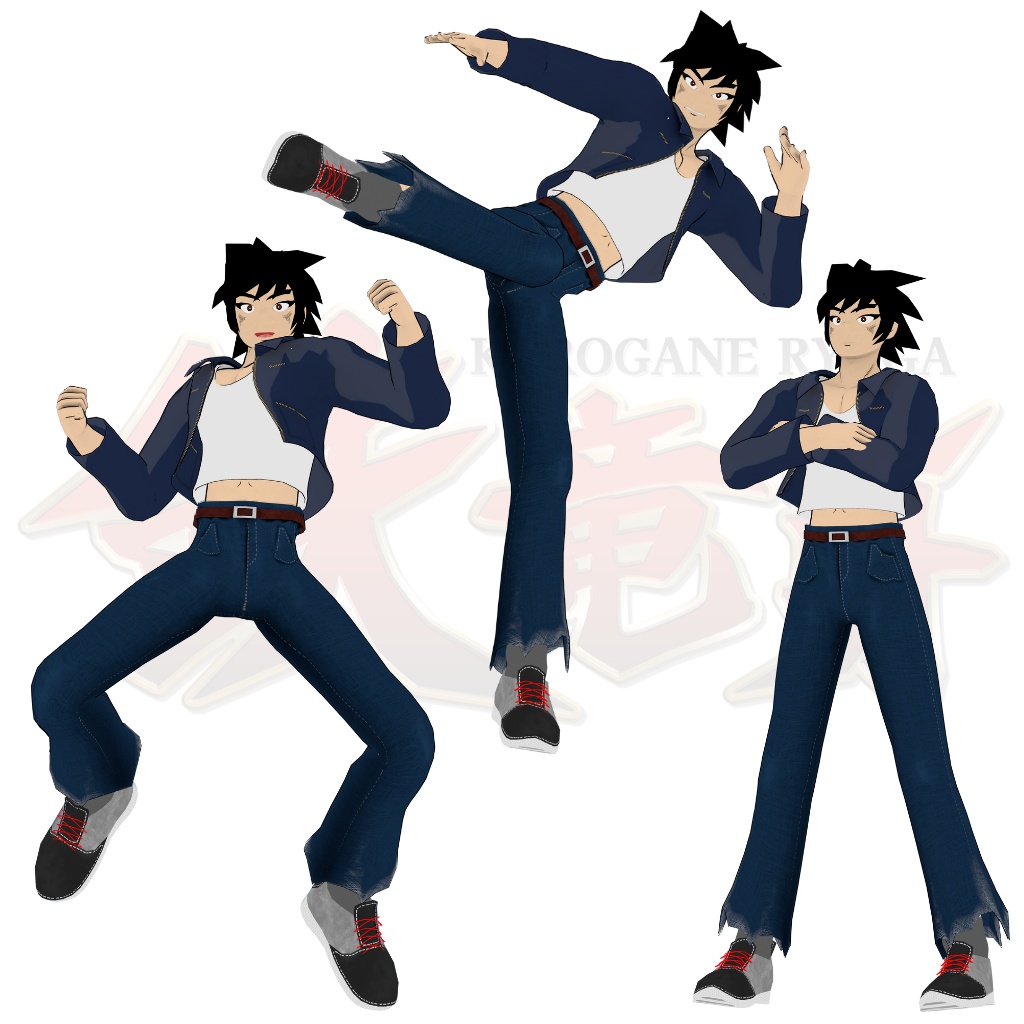 【VRMアバター】鉄竜牙