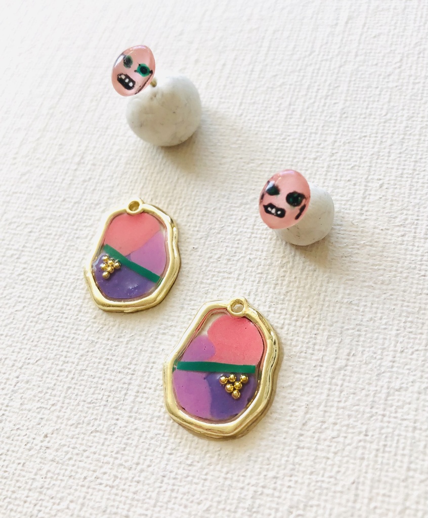 ドッピオ イメージ1 ピアス(2way)/イヤリング(応相談)