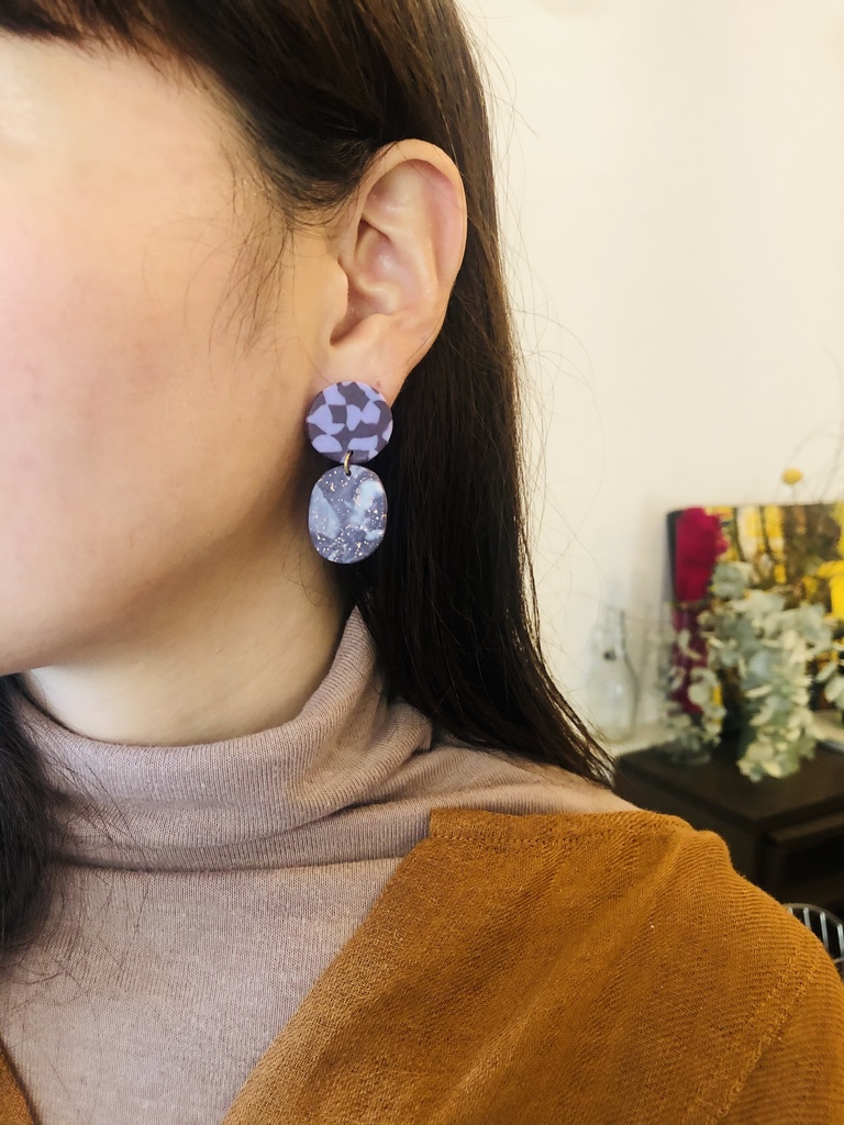 フーゴ パープルヘイズ イメージ4 ピアス/イヤリング