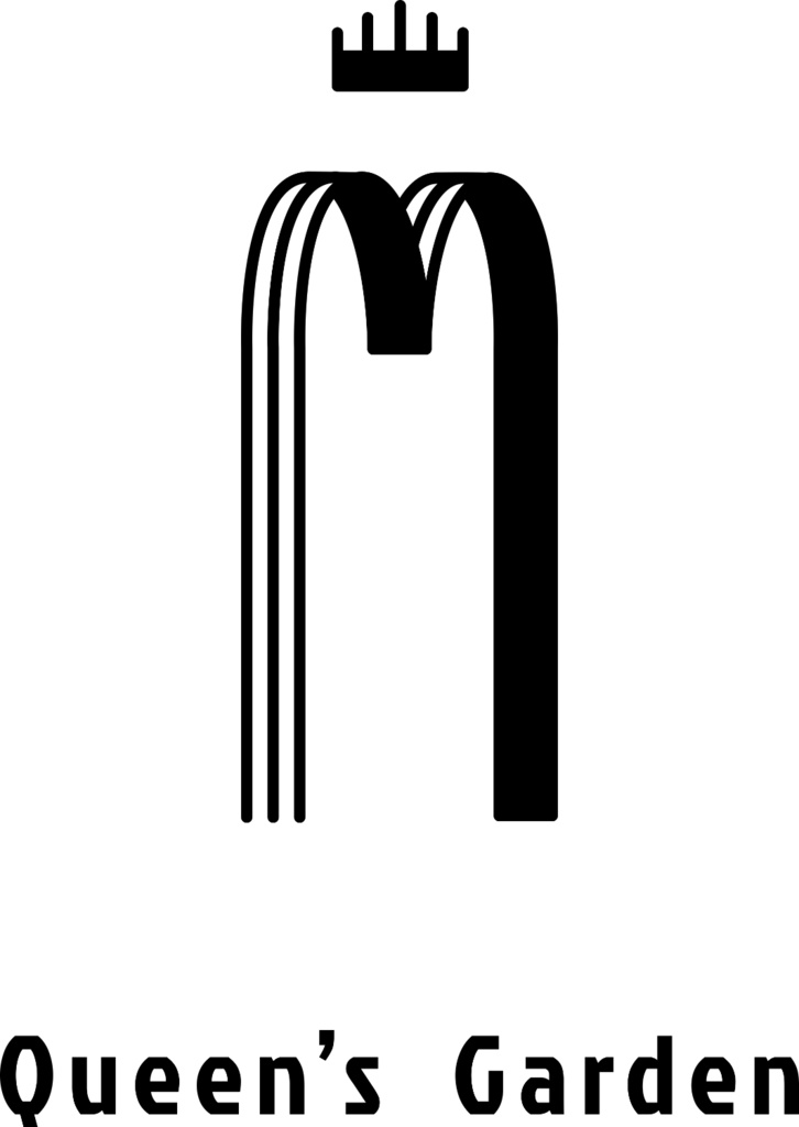 Queen's Garden -ロゴトートバッグ: Lサイズ