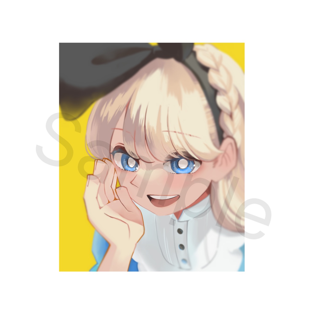 内緒話のアリス-アクリルチャーム