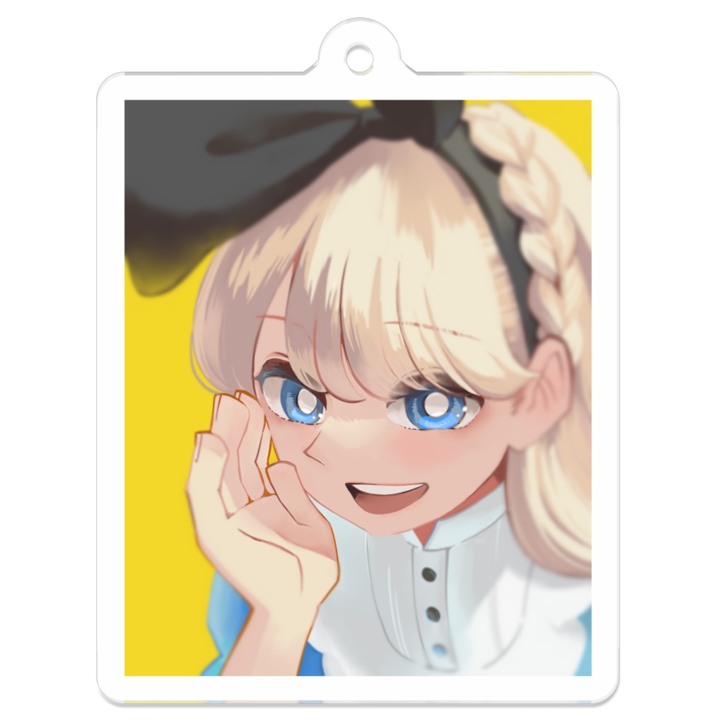 内緒話のアリス-アクリルチャーム