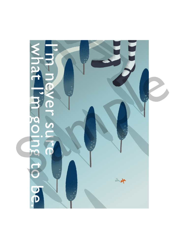 キノコを食べたアリス-ロングスリーブTシャツ