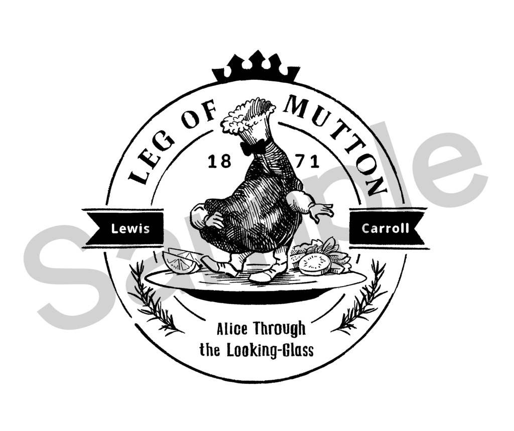 マトンのひざ肉-カラーTシャツ