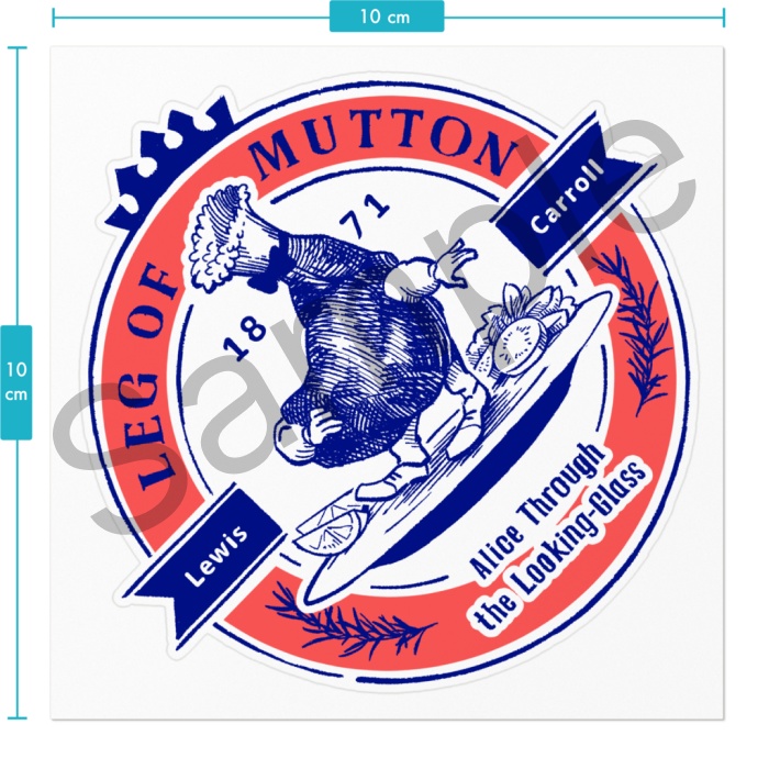 マトンのひざ肉-ステッカー