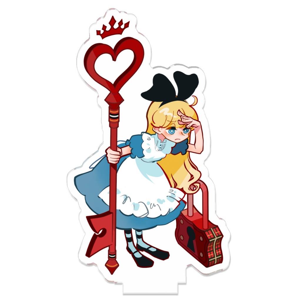 鏡の国へ-アクスタ