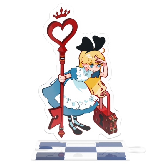 鏡の国へ-アクスタ