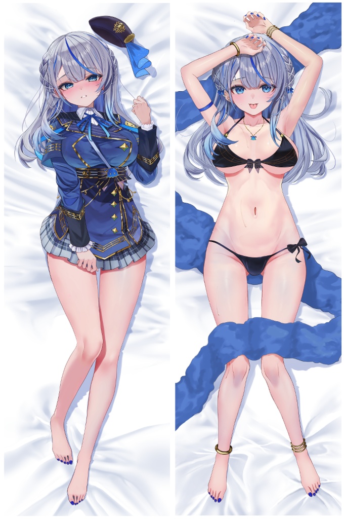 【C108受注生産】雨海ルカ抱き枕カバー