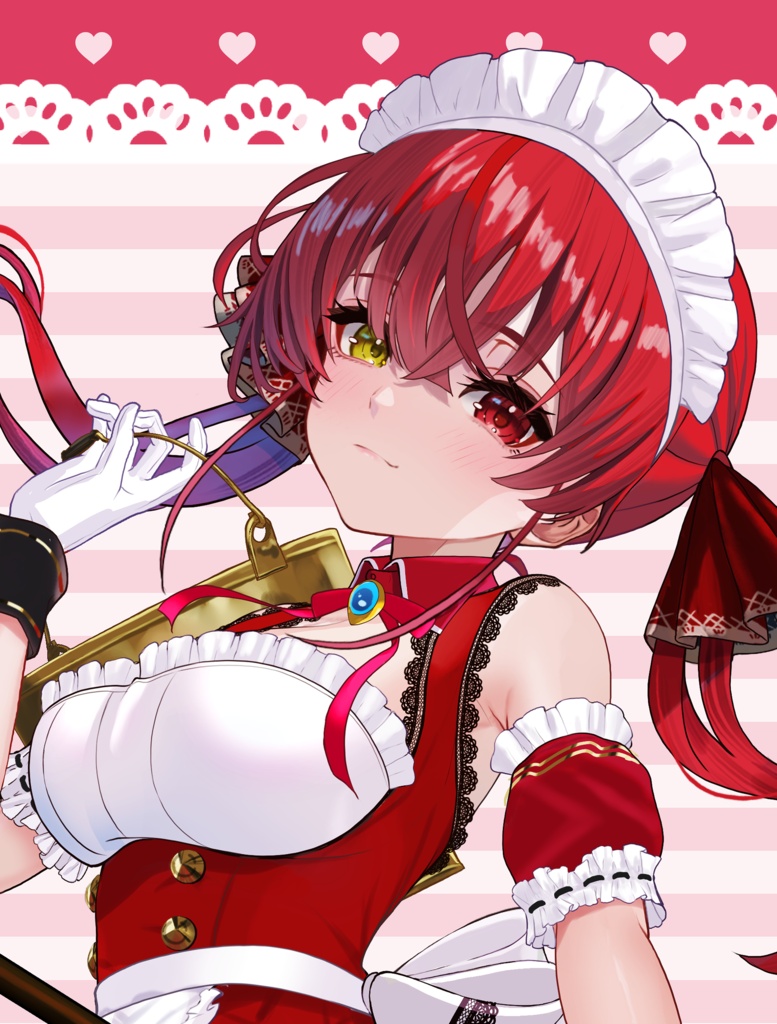 【ホロクル12th】メイドマリン等身大タペストリー