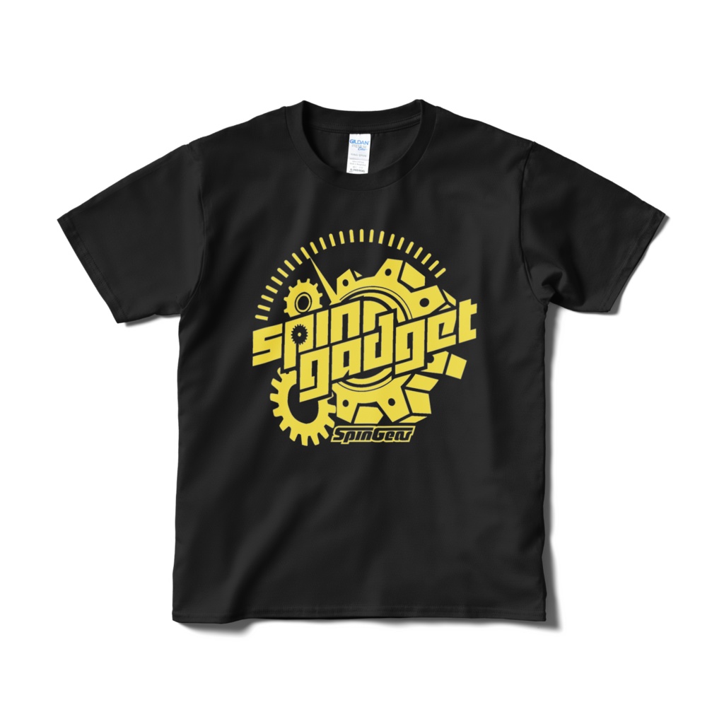 スピンギア スピンガジェットロゴTシャツ ブラック