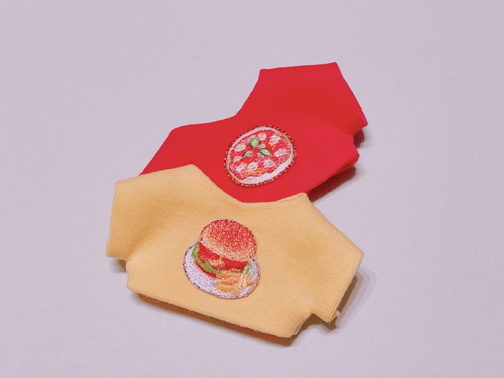 ピザ・ハンバーガーTシャツ