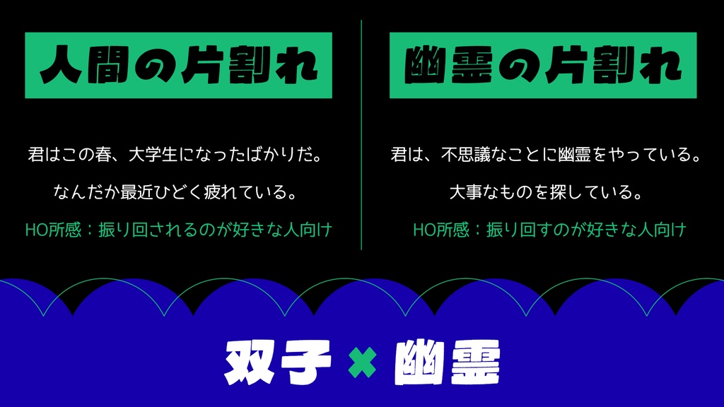CoCシナリオ:五月病にお憑かれさま 【SPLL:E187171】