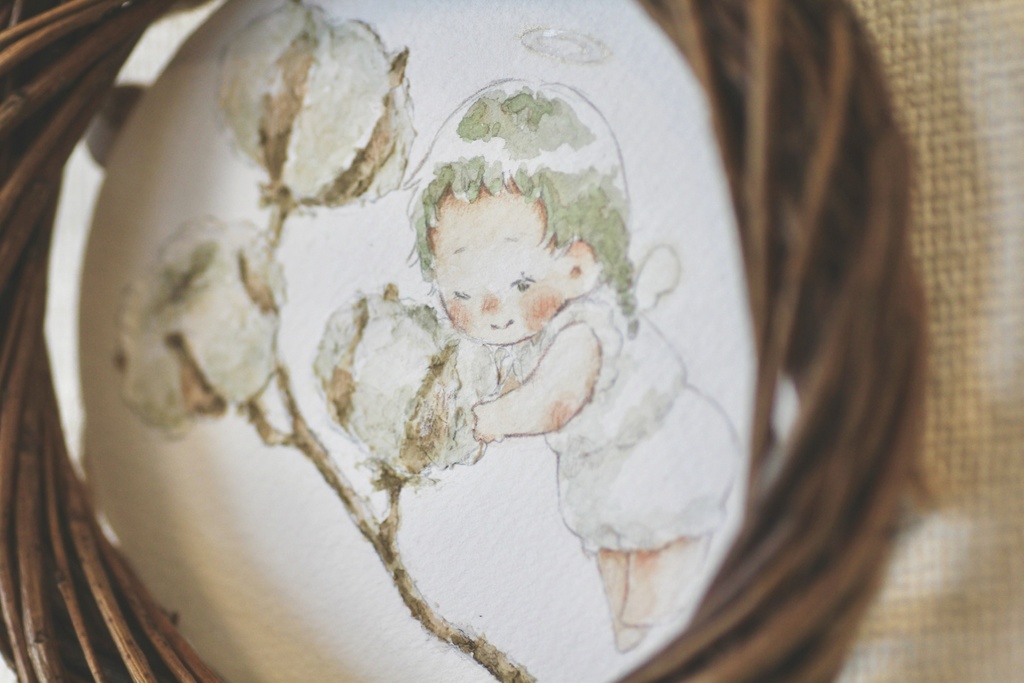 うらたらた『 ふわふわコットン 』原画